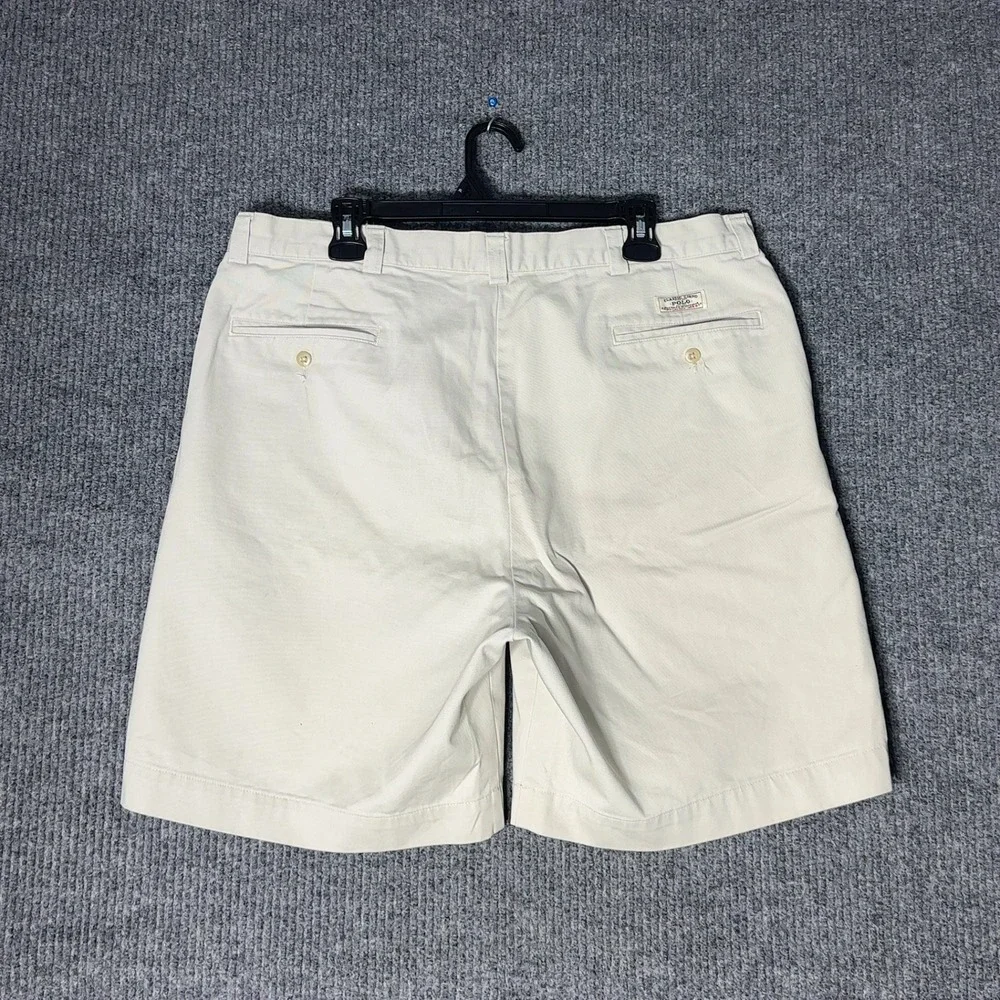 Polo Ralph Lauren Philip Short Mens 38 Beige Classic Chino Cotton Summer‎ Casual